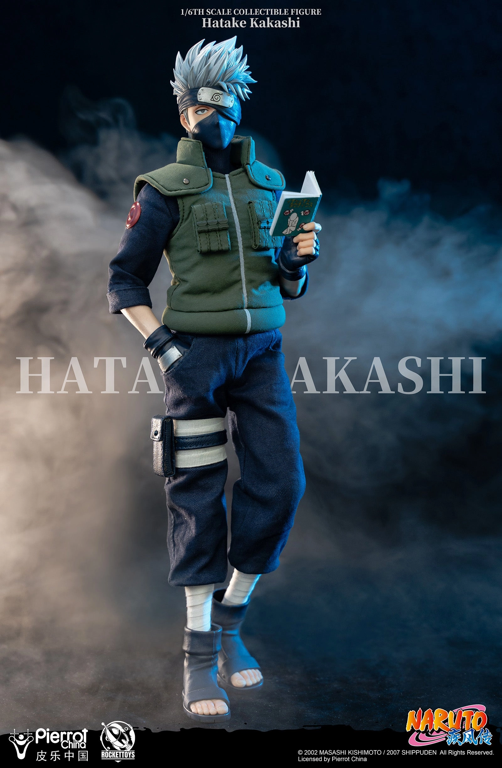 Rocket Toys ROC004 Naruto Hatake Kakashi 1/6 Figure Steampunk Gadget