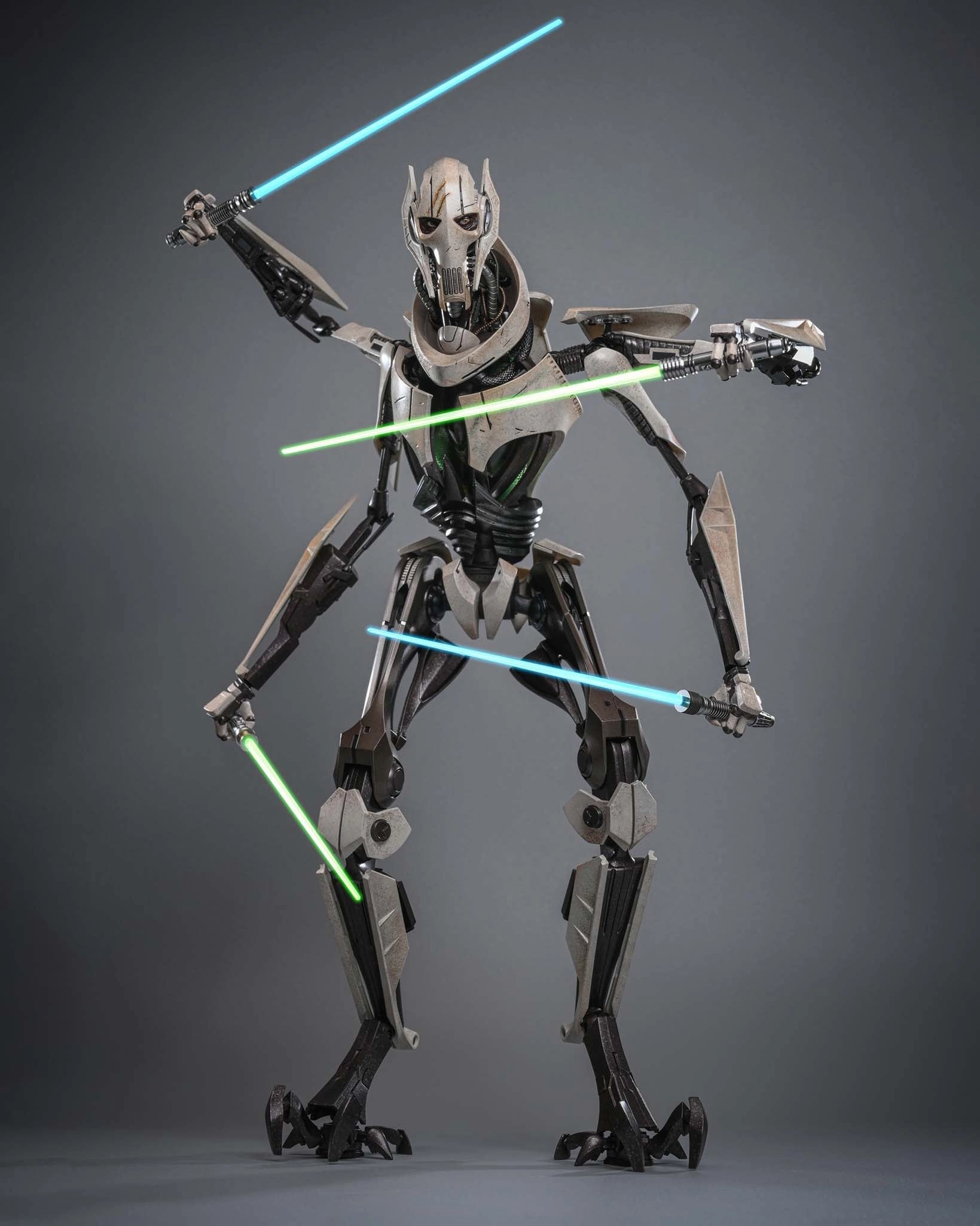 Fantasy Piece Hot Toys MMS760D67 Star Wars Episode III Revenge of the Sith General Grievous 1/6 Scale Collectible Figure Regular Edition