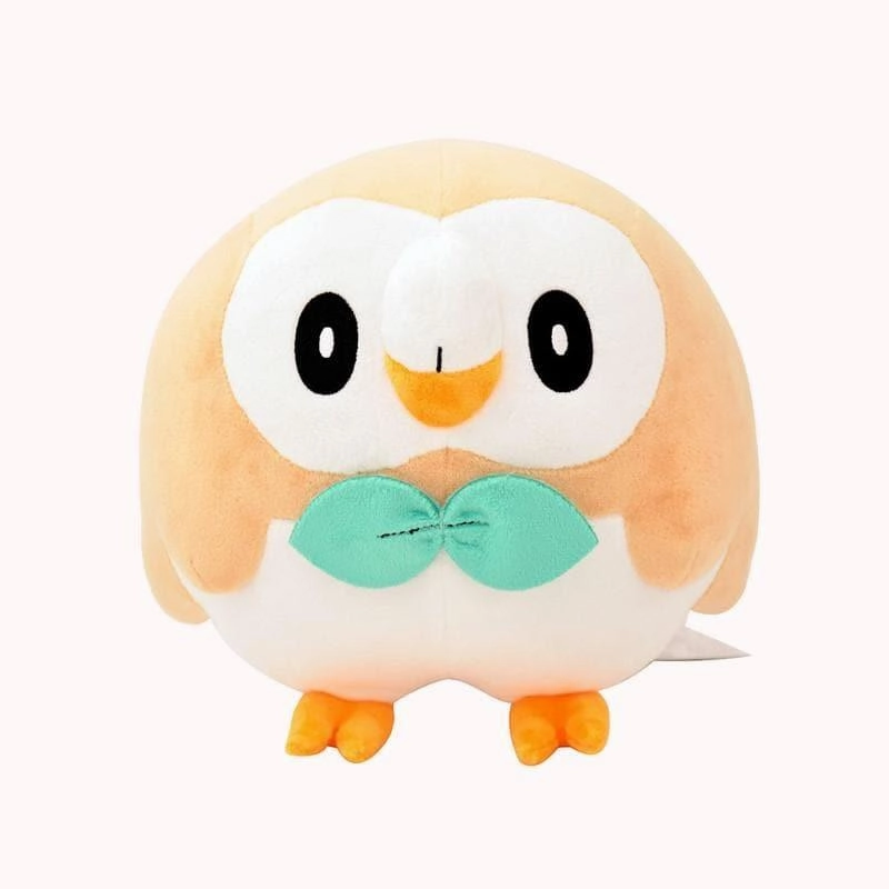 Rowlet Plush Stuffed Toy Limited Art PVC Sculpture