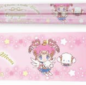 Sailor Moon Cosmos x Sanrio: Sailor Chibi Chibi & Cogimyun Chopsticks Fantasy Figure