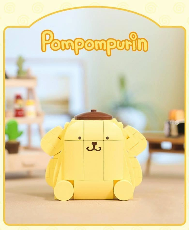 Pompompurin Kuppy Mini Building Blocks Set Character Unit