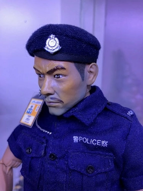 Designer Art Licensed Product 1/6 ????? ?C???? ?? BERET HOT TOYS BBI ACE SOLDIER STORY POLICE AIRPORT SECURITY MILITARY (PIU24)
