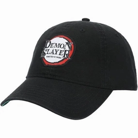 Demon Slayer Logo Embroidered Hat Brand Collaboration