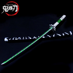 Lasting Value Shinazugawa Sanemi Nichirin Blade Sword Metal Replica