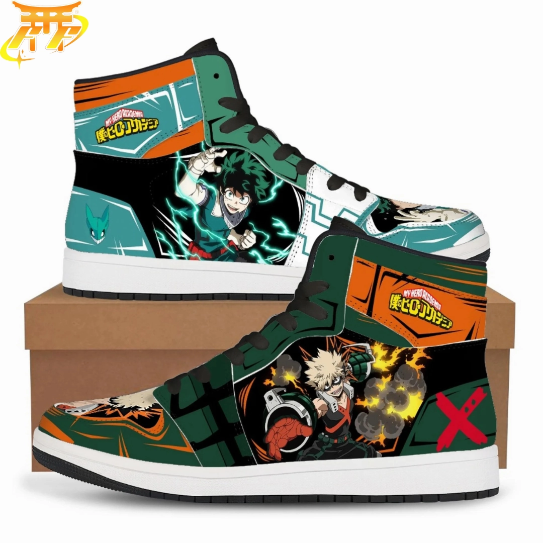 Sneakers Midoriya x Bakugo - My Hero Academia? Ship Figure Designer Statue