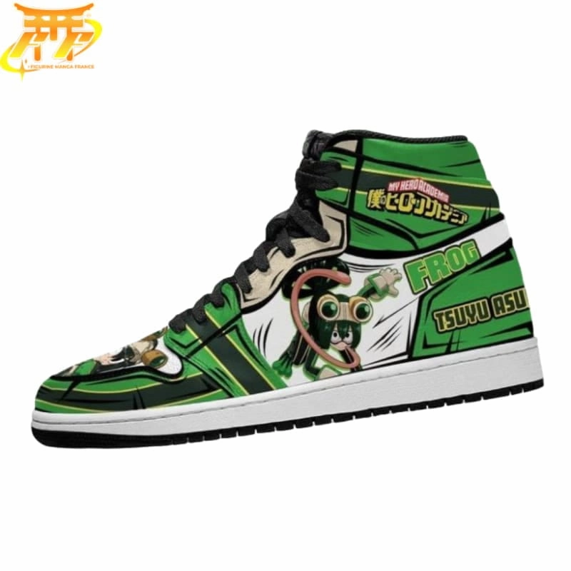 Colorful Decor Superhero Display Sneakers Tsuyu "Froppy" - My Hero Academia?