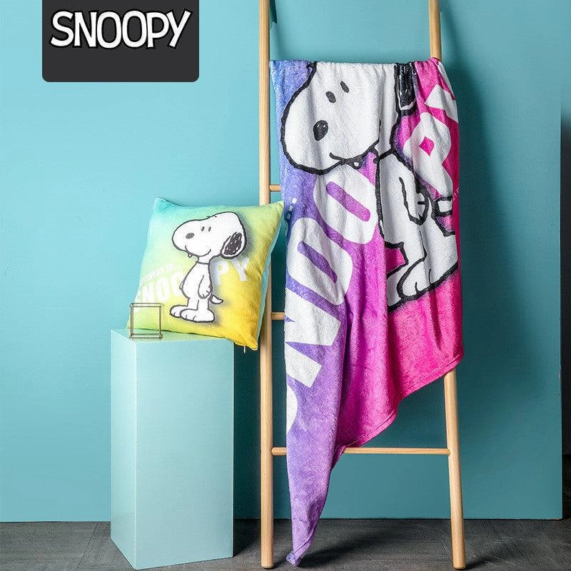 Childhood Memory Snoopy Big Size Blanket