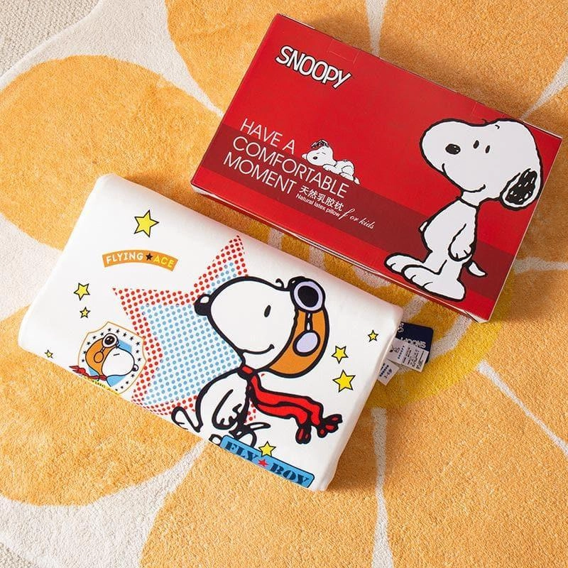 Snoopy Natural Latex Soft Pillow Kids Constant Companion