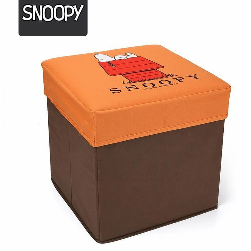 Desktop Toy Snoopy Storage Container Box Chair