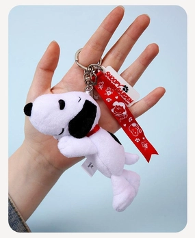 Jungle Beast Posable Model Snoopy Stuffed Key Chain