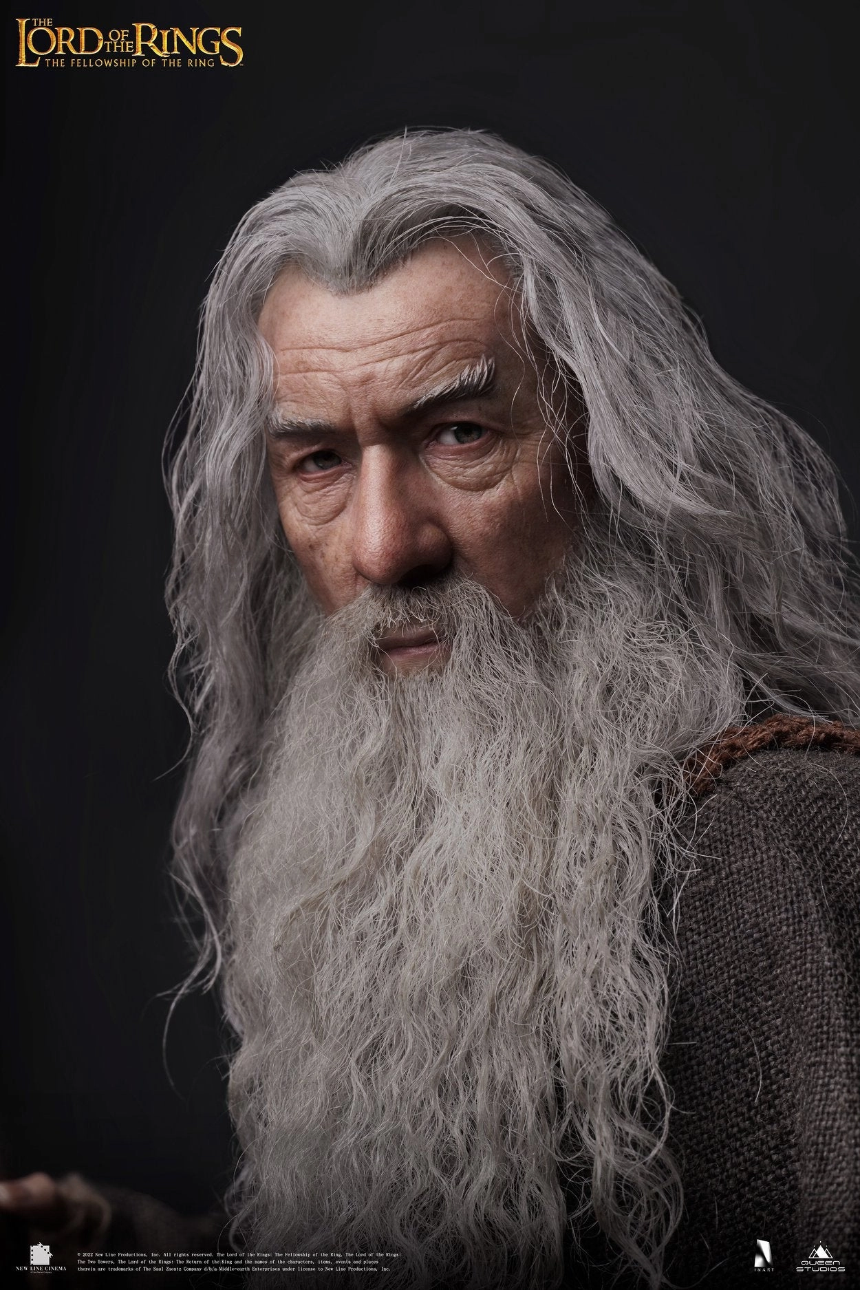 Queen Studios INART Lord of The Rings Gandalf 1/6 Scale Collectible Figure Original Box Plastic Model