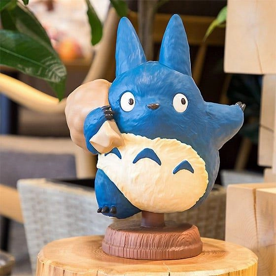 Valentine Gift My Neighbour Totoro: Found You! Medium Blue Totoro Statue