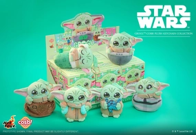 Art Item Passionate Pursuit Hot Toys PPLU044N Grogu Cosbi Plush Keychain Collection