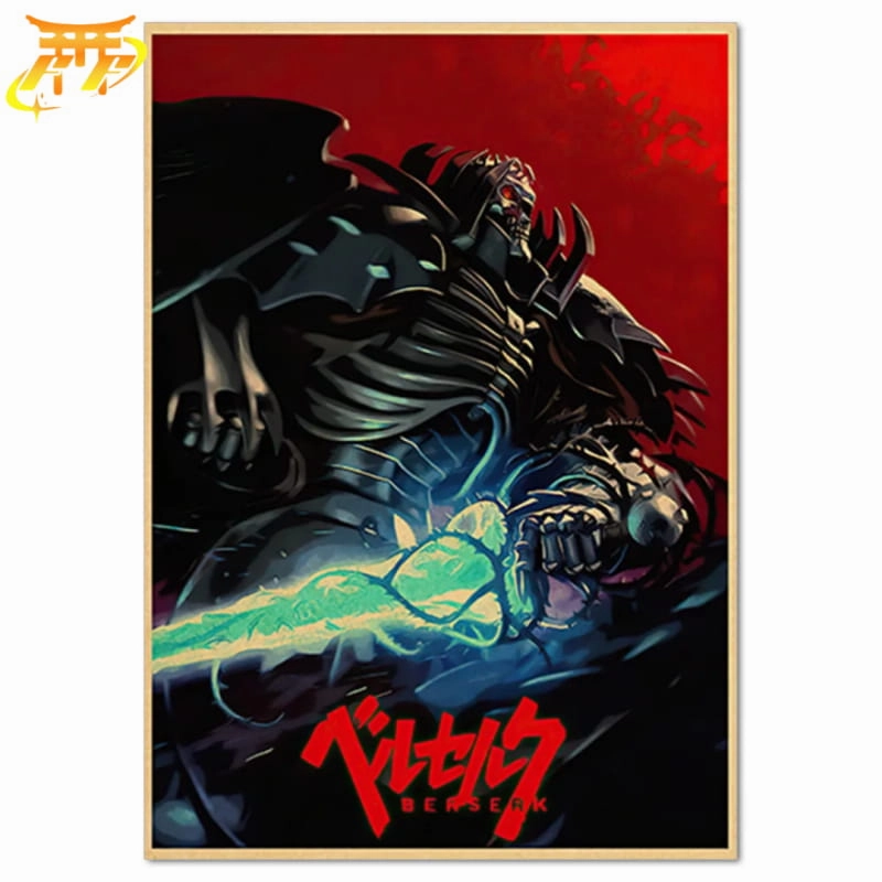 Cultural Gift Personalized Gift Poster Skull Knight - Berserk?