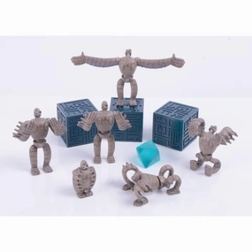 Movie Display Castle in the Sky: Robot Soldier Nosechara Stacking Figure Set