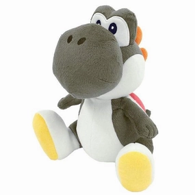 She Shed Pewter Figure Super Mario Bros.: Yoshi (Black) 7.5" All Star Collection Plush