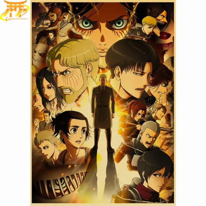 Poster La Bataille de Revelio -  L'Attaque des Titans? Anime Unit
