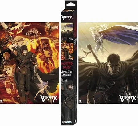 Berserk Boxed Poster 2-Pack Man Cave Variant Cover
