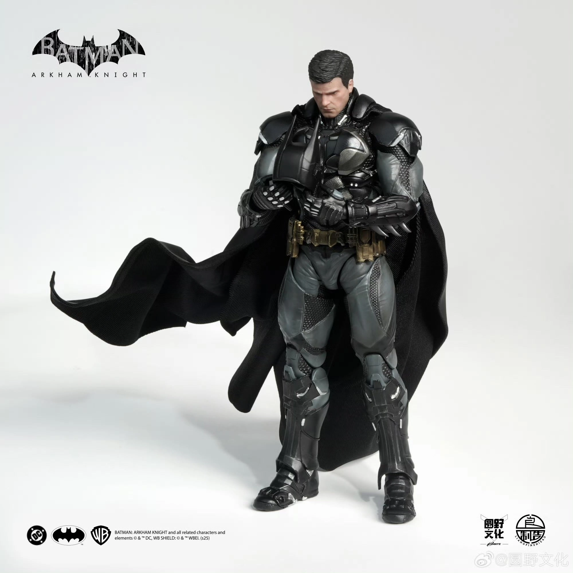 PVC Piece Preorder! LPZZ DC001 Batman Arkham Knight Batman 1/12 scale Collectible Action Figure