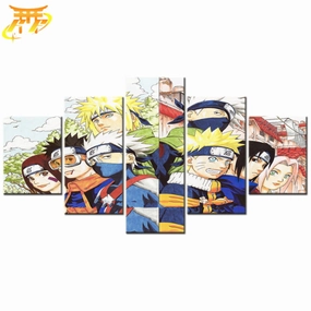 Tableau Equipe 7 1??re et 2??me G??n??ration - Naruto Shippuden? Villain Figure