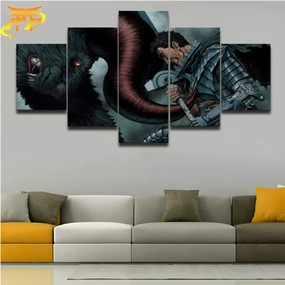 Texture Mapping Tableau Guts Vs Zodd - Berserk?