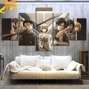 Tableau Historia et ses amis - Attaque des titans? Interactive Exhibit