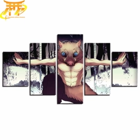 school setting Tableau Inosuke Hashibira - Demon Slayer?
