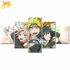 Miniature Art Hand Sculpted Tableau L'Equipe 7 - Naruto Shippuden?