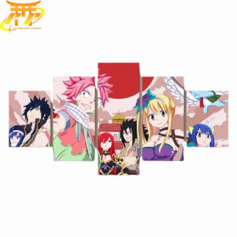 Tableau "Equipe A" de Fairy Tail - Fairy Tail? Farm Yard Chapter Close