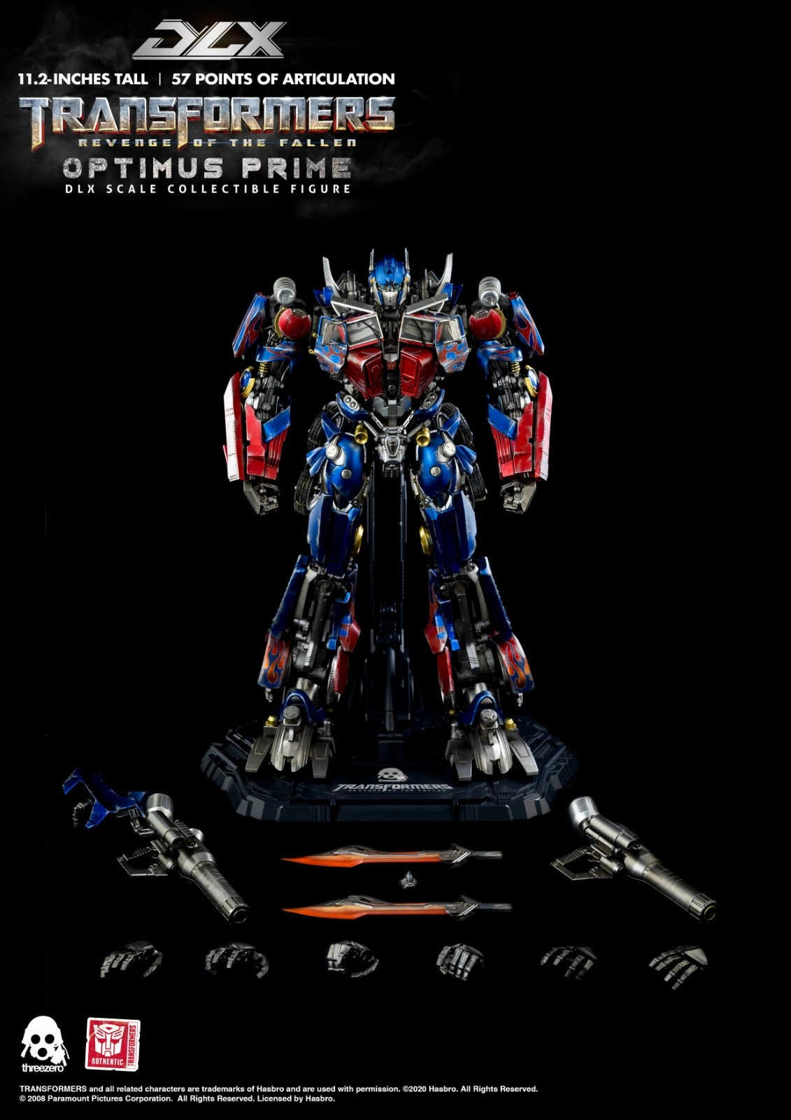 Arctic Animal Designer Decor Threezero Transformers: Revenge of the Fallen DLX Optimus Prime