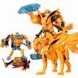 Transformers Collaborative Naruto Shippuden Kurama and Gamakichi Robot Statue