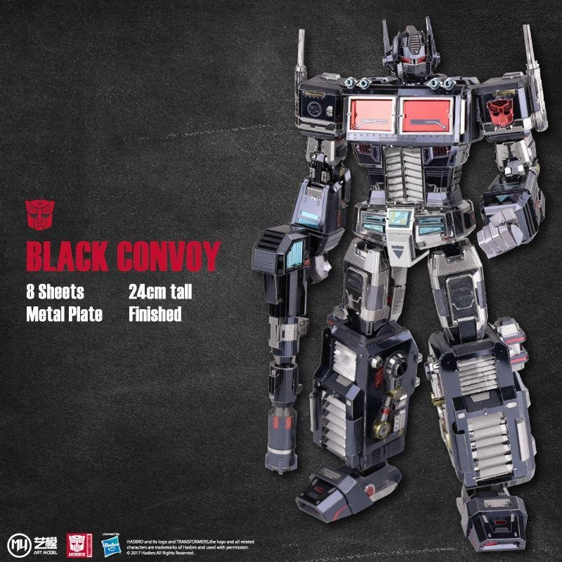 Collector's Market Transformers Optimus Prime Black Convoy Metal Assembly Kit