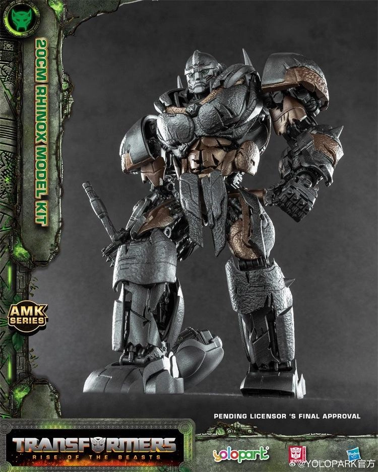 Transformers Rhinox AMK Series Model Kit Non toxic PVC Creation