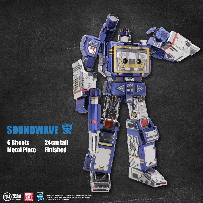 Gaming Piece Storage Solution Transformers Soundwave Metal Assembly Kit