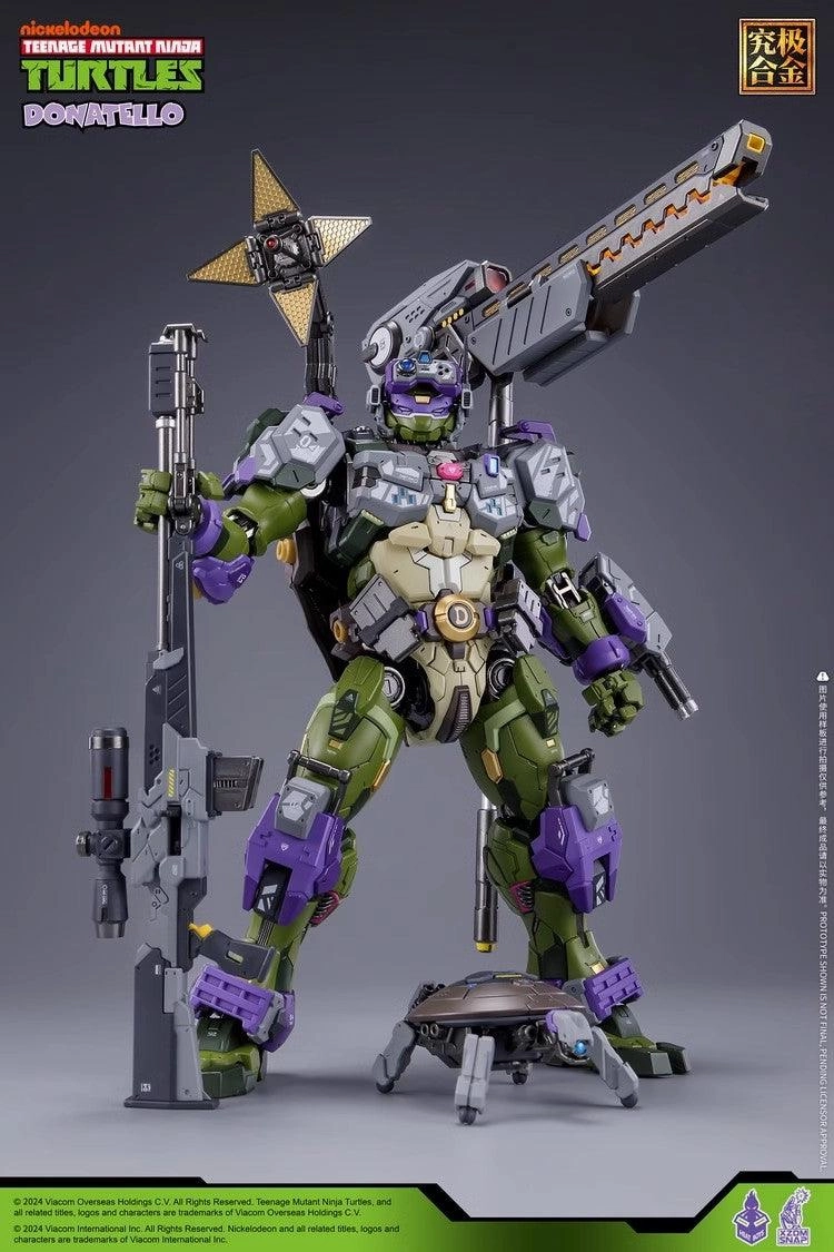 Robot Sculpture Fantasy Character Ultimate Gokin Donatello