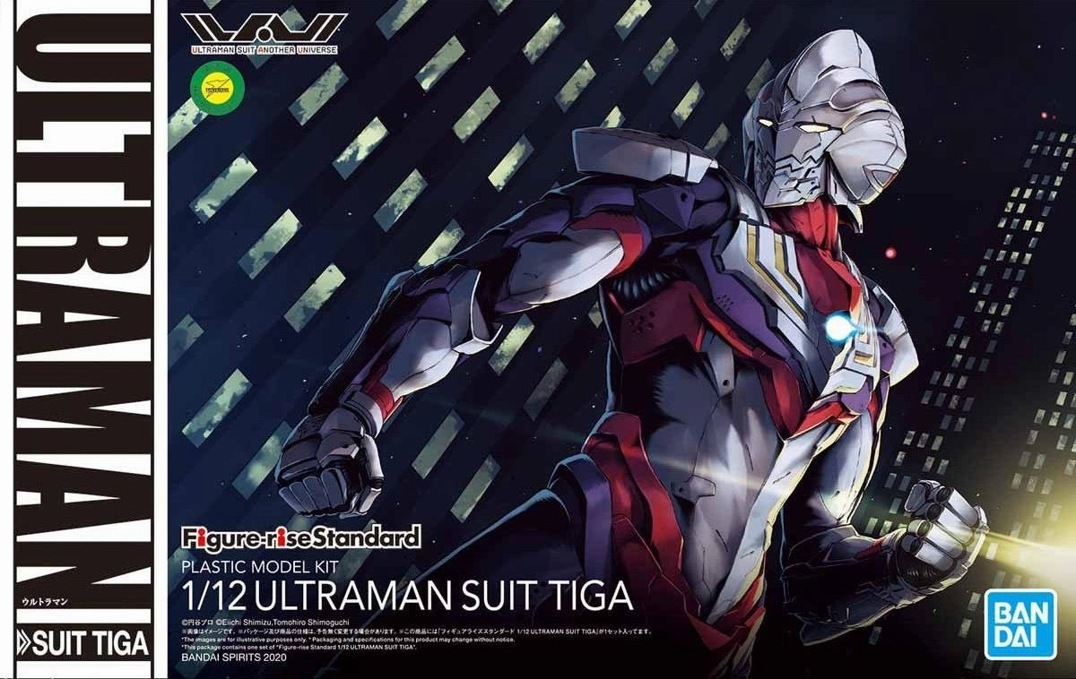 Ultraman: Ultraman Suit Tiga Figure-Rise Standard Model Bookshelf Accent