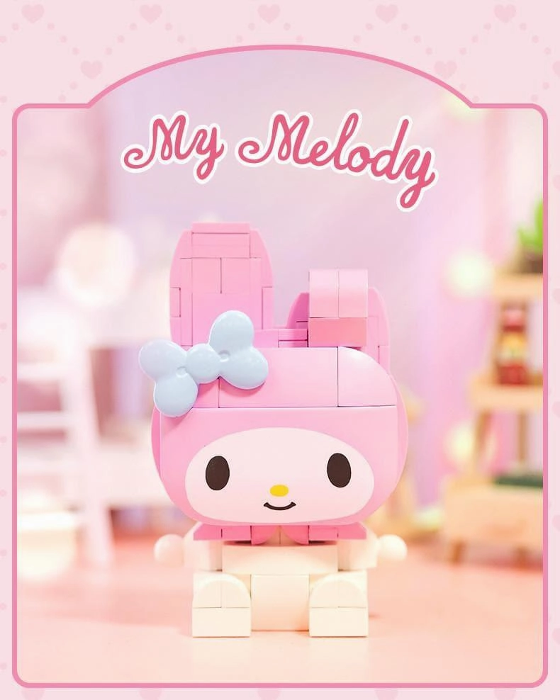 My Melody Kuppy Mini Building Blocks Set Rarity Value Designer creation