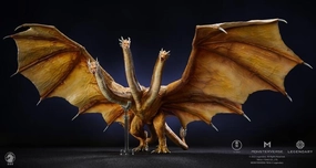 Rare Find King Ghidorah Figure Statue