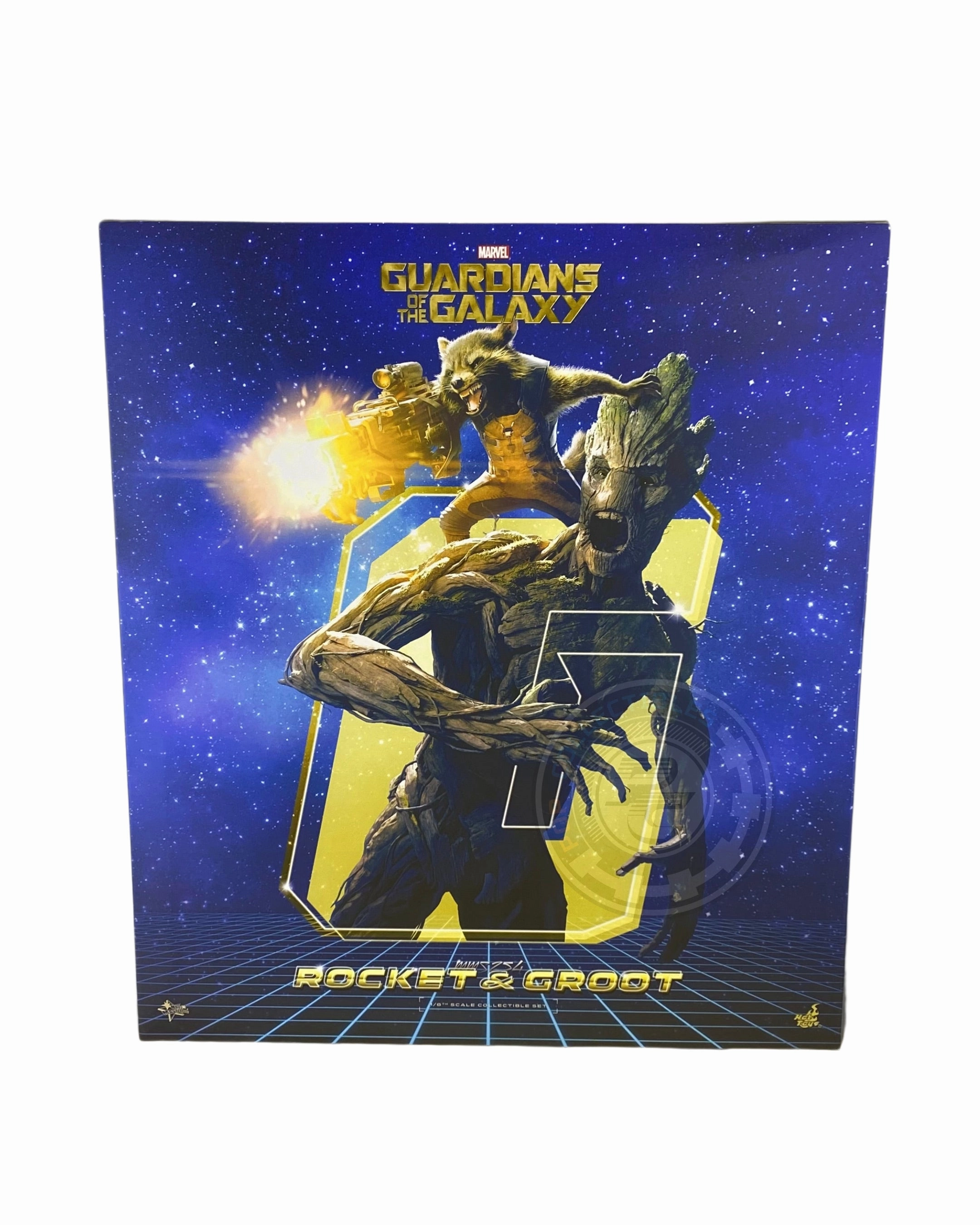 Fantasy Hobby Hot toys MMS254 Guardians of the Galaxy Groot and Rocket