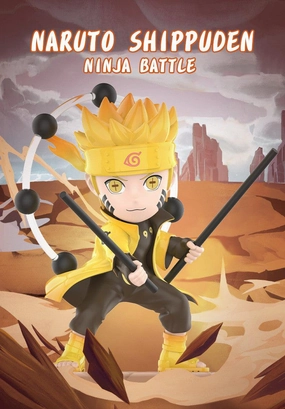 Maximalist Art Naruto Shippuden Ninja Battle Mini Figure