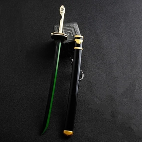 Anime Collection Chibi Display Yuichiro Hyakuya Katana Sword Metal Replica
