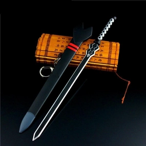 Yuki Zekken Sword Metal Replica Exquisite Craftsmanship Vinyl Art